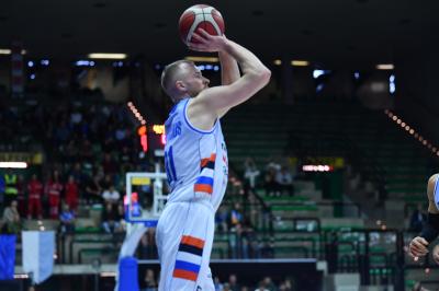 TREVISO 19 04 2025 LBA CAMPIONATO 2024-2025 NUTRIBULLET TREVISO BASKET - DERTHONA BASKET