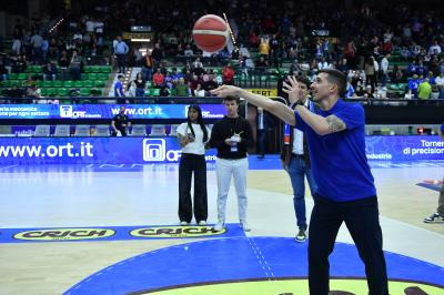 TREVISO 19 04 2025 LBA CAMPIONATO 2024-2025 NUTRIBULLET TREVISO BASKET - DERTHONA BASKET