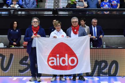 TREVISO 19 04 2025 LBA CAMPIONATO 2024-2025 NUTRIBULLET TREVISO BASKET - DERTHONA BASKET