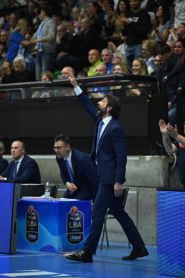 TREVISO 19 04 2025 LBA CAMPIONATO 2024-2025 NUTRIBULLET TREVISO BASKET - DERTHONA BASKET