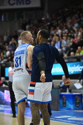 TREVISO 19 04 2025 LBA CAMPIONATO 2024-2025 NUTRIBULLET TREVISO BASKET - DERTHONA BASKET
