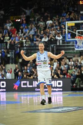 TREVISO 19 04 2025 LBA CAMPIONATO 2024-2025 NUTRIBULLET TREVISO BASKET - DERTHONA BASKET