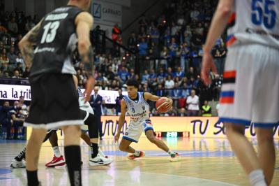 TREVISO 19 04 2025 LBA CAMPIONATO 2024-2025 NUTRIBULLET TREVISO BASKET - DERTHONA BASKET