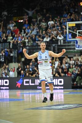 TREVISO 19 04 2025 LBA CAMPIONATO 2024-2025 NUTRIBULLET TREVISO BASKET - DERTHONA BASKET