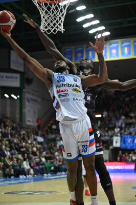 TREVISO 19 04 2025 LBA CAMPIONATO 2024-2025 NUTRIBULLET TREVISO BASKET - DERTHONA BASKET