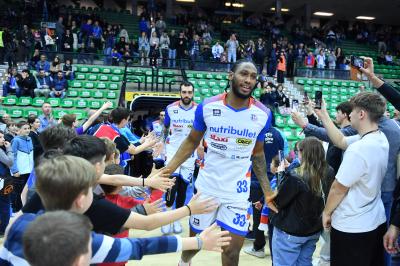 TREVISO 19 04 2025 LBA CAMPIONATO 2024-2025 NUTRIBULLET TREVISO BASKET - DERTHONA BASKET