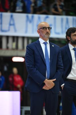 TREVISO 19 04 2025 LBA CAMPIONATO 2024-2025 NUTRIBULLET TREVISO BASKET - DERTHONA BASKET