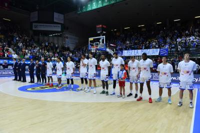 TREVISO 19 04 2025 LBA CAMPIONATO 2024-2025 NUTRIBULLET TREVISO BASKET - DERTHONA BASKET