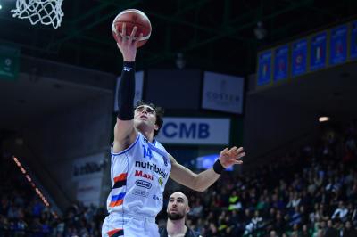 TREVISO 19 04 2025 LBA CAMPIONATO 2024-2025 NUTRIBULLET TREVISO BASKET - DERTHONA BASKET