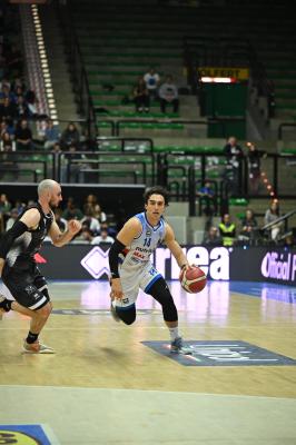 TREVISO 19 04 2025 LBA CAMPIONATO 2024-2025 NUTRIBULLET TREVISO BASKET - DERTHONA BASKET