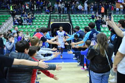 TREVISO 19 04 2025 LBA CAMPIONATO 2024-2025 NUTRIBULLET TREVISO BASKET - DERTHONA BASKET