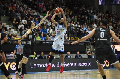 TREVISO 19 04 2025 LBA CAMPIONATO 2024-2025 NUTRIBULLET TREVISO BASKET - DERTHONA BASKET
