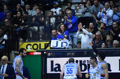 TREVISO 19 04 2025 LBA CAMPIONATO 2024-2025 NUTRIBULLET TREVISO BASKET - DERTHONA BASKET