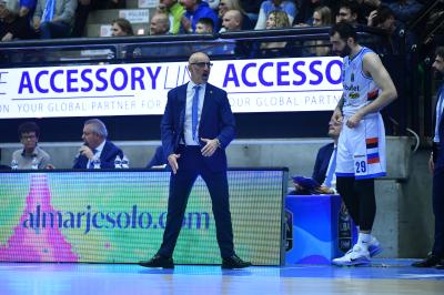 TREVISO 19 04 2025 LBA CAMPIONATO 2024-2025 NUTRIBULLET TREVISO BASKET - DERTHONA BASKET