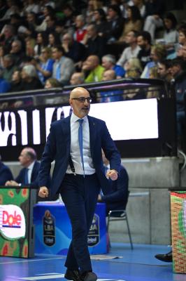 TREVISO 19 04 2025 LBA CAMPIONATO 2024-2025 NUTRIBULLET TREVISO BASKET - DERTHONA BASKET