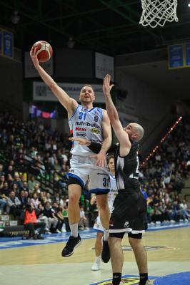 TREVISO 19 04 2025 LBA CAMPIONATO 2024-2025 NUTRIBULLET TREVISO BASKET - DERTHONA BASKET