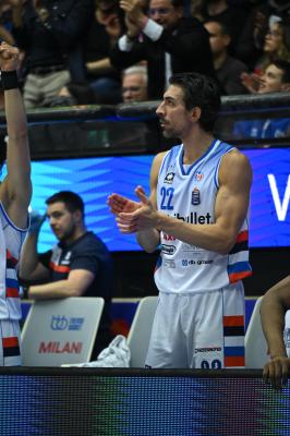 TREVISO 19 04 2025 LBA CAMPIONATO 2024-2025 NUTRIBULLET TREVISO BASKET - DERTHONA BASKET