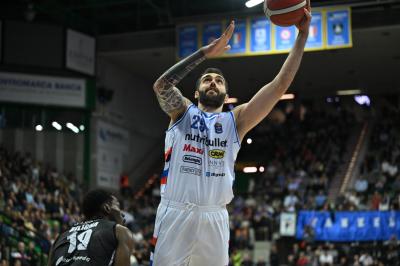 TREVISO 19 04 2025 LBA CAMPIONATO 2024-2025 NUTRIBULLET TREVISO BASKET - DERTHONA BASKET