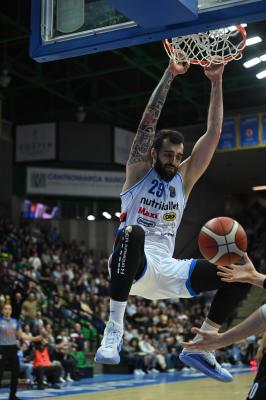 TREVISO 19 04 2025 LBA CAMPIONATO 2024-2025 NUTRIBULLET TREVISO BASKET - DERTHONA BASKET