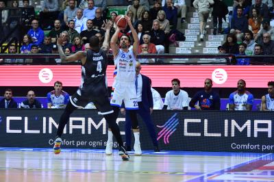TREVISO 19 04 2025 LBA CAMPIONATO 2024-2025 NUTRIBULLET TREVISO BASKET - DERTHONA BASKET