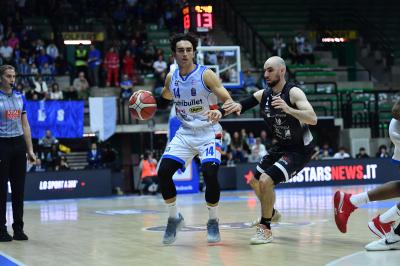 TREVISO 19 04 2025 LBA CAMPIONATO 2024-2025 NUTRIBULLET TREVISO BASKET - DERTHONA BASKET