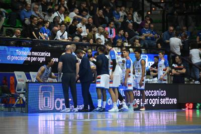 TREVISO 19 04 2025 LBA CAMPIONATO 2024-2025 NUTRIBULLET TREVISO BASKET - DERTHONA BASKET
