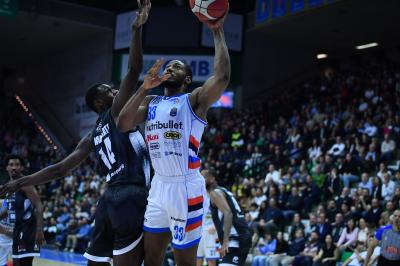 TREVISO 19 04 2025 LBA CAMPIONATO 2024-2025 NUTRIBULLET TREVISO BASKET - DERTHONA BASKET