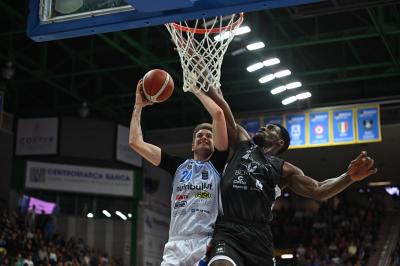 TREVISO 19 04 2025 LBA CAMPIONATO 2024-2025 NUTRIBULLET TREVISO BASKET - DERTHONA BASKET