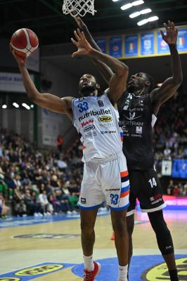 TREVISO 19 04 2025 LBA CAMPIONATO 2024-2025 NUTRIBULLET TREVISO BASKET - DERTHONA BASKET