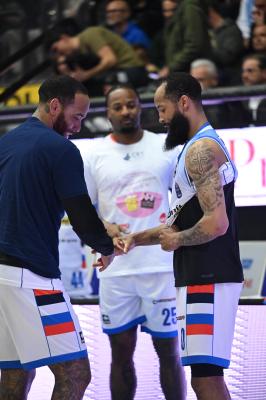 TREVISO 19 04 2025 LBA CAMPIONATO 2024-2025 NUTRIBULLET TREVISO BASKET - DERTHONA BASKET