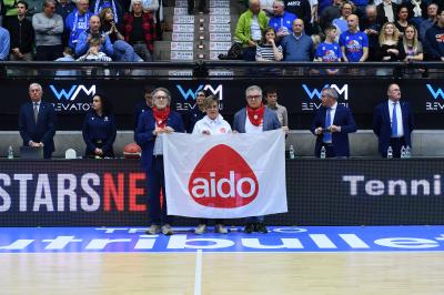 TREVISO 19 04 2025 LBA CAMPIONATO 2024-2025 NUTRIBULLET TREVISO BASKET - DERTHONA BASKET