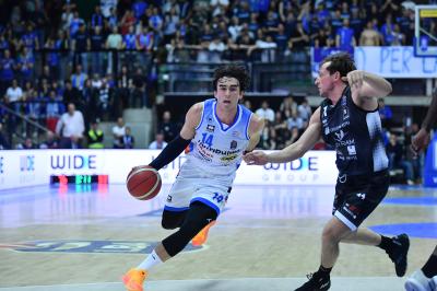 TREVISO 19 04 2025 LBA CAMPIONATO 2024-2025 NUTRIBULLET TREVISO BASKET - DERTHONA BASKET