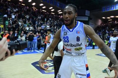 TREVISO 19 04 2025 LBA CAMPIONATO 2024-2025 NUTRIBULLET TREVISO BASKET - DERTHONA BASKET