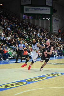 TREVISO 19 04 2025 LBA CAMPIONATO 2024-2025 NUTRIBULLET TREVISO BASKET - DERTHONA BASKET