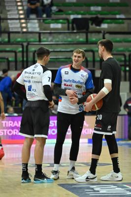TREVISO 19 04 2025 LBA CAMPIONATO 2024-2025 NUTRIBULLET TREVISO BASKET - DERTHONA BASKET