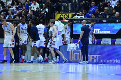 TREVISO 19 04 2025 LBA CAMPIONATO 2024-2025 NUTRIBULLET TREVISO BASKET - DERTHONA BASKET
