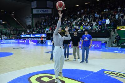 TREVISO 19 04 2025 LBA CAMPIONATO 2024-2025 NUTRIBULLET TREVISO BASKET - DERTHONA BASKET