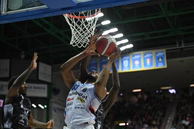 TREVISO 19 04 2025 LBA CAMPIONATO 2024-2025 NUTRIBULLET TREVISO BASKET - DERTHONA BASKET