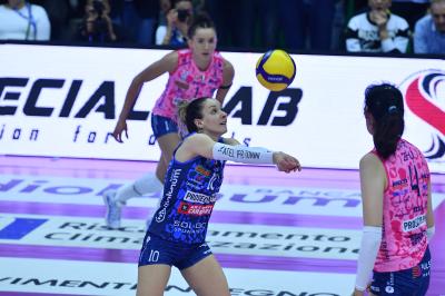 TREVISO 22 04 2025 LEGAVOLLEY PLAYOFF CAMPIONATO 2024-2025 PROSECCO DOC IMOCO - NUMIA VERO VOLLEY