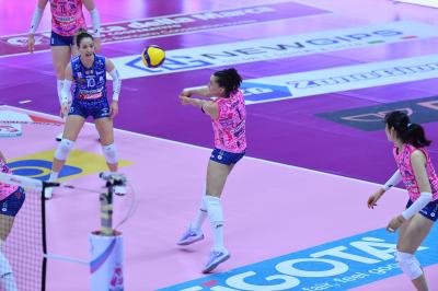 TREVISO 22 04 2025 LEGAVOLLEY PLAYOFF CAMPIONATO 2024-2025 PROSECCO DOC IMOCO - NUMIA VERO VOLLEY
