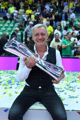 TREVISO 22 04 2025 LEGAVOLLEY PLAYOFF CAMPIONATO 2024-2025 PROSECCO DOC IMOCO - CONSEGNA SCUDETTO