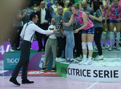 TREVISO 22 04 2022 LEGAVOLLEY FEMMINILE, COPPA ITALIA PROSECCO DOC IMOCO - BOTTIGLIA PROSECCO