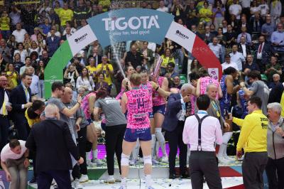 TREVISO 22 04 2022 LEGAVOLLEY FEMMINILE, COPPA ITALIA PROSECCO DOC IMOCO - BOTTIGLIA PROSECCO