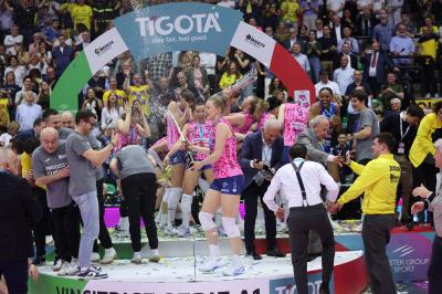 TREVISO 22 04 2022 LEGAVOLLEY FEMMINILE, COPPA ITALIA PROSECCO DOC IMOCO - BOTTIGLIA PROSECCO