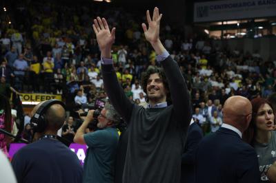 TREVISO 22 04 2025 LEGAVOLLEY PLAYOFF CAMPIONATO 2024-2025 PROSECCO DOC IMOCO - CONSEGNA SCUDETTO