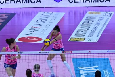 TREVISO 22 04 2025 LEGAVOLLEY PLAYOFF CAMPIONATO 2024-2025 PROSECCO DOC IMOCO - NUMIA VERO VOLLEY