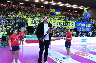 TREVISO 22 04 2025 LEGAVOLLEY PLAYOFF CAMPIONATO 2024-2025 PROSECCO DOC IMOCO - NUMIA VERO VOLLEY