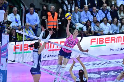 TREVISO 22 04 2025 LEGAVOLLEY PLAYOFF CAMPIONATO 2024-2025 PROSECCO DOC IMOCO - NUMIA VERO VOLLEY
