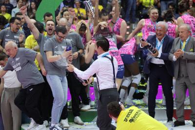 TREVISO 22 04 2022 LEGAVOLLEY FEMMINILE, COPPA ITALIA PROSECCO DOC IMOCO - BOTTIGLIA PROSECCO