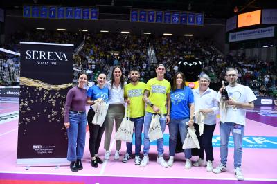 TREVISO 22 04 2025 LEGAVOLLEY PLAYOFF CAMPIONATO 2024-2025 PROSECCO DOC IMOCO - NUMIA VERO VOLLEY